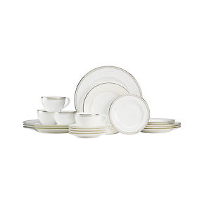 Kensington Pearl 20-Piece Dinnerware Set