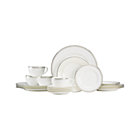 Kensington Pearl 20-Piece Set: four five-piece place settings.