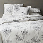 Marimekko Kevatesikko Black-White Full-Queen Duvet Cover.