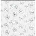 Marimekko Kevatesikko Black-White Shower Curtain.