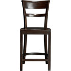 Kipling Mahogany Counter Stool. 24"H seat;