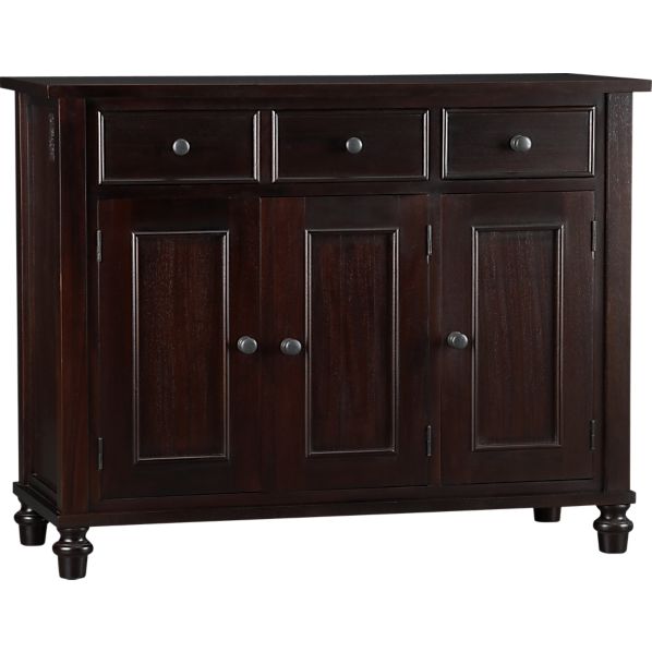 mahogany buffet