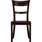 Kipling Mahogany Side Chair. 18"H seat;
