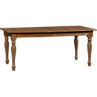 Kipling Grey Wash Large Extension Dining Table. (93"W with 21" leaf);