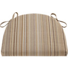 Kipling-Vintner Latte Stripe Cushion.