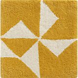 Kipp Yellow 12" sq. Rug Swatch