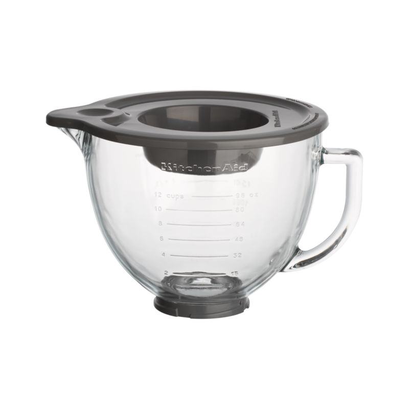 KitchenAid ® Stand Mixer Glass Mixer Bowl | Crate and Barrel