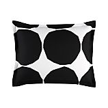 Marimekko Kivet Black Standard Sham