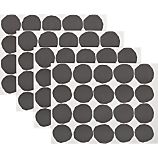 Set of 24 Marimekko Kivet Black and White Paper Placemats
