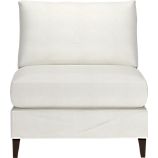 Klyne Slipcovered Armless Chair