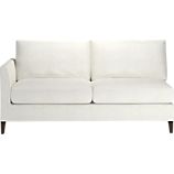 Klyne Slipcovered Sectional Left Arm Apartment Sofa
