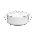 Dansk® Kobenstyle White Casserole. 6 qt.