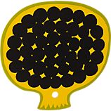 Marimekko Kompotti Mushroom Chopping Board