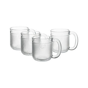 Set of 4 Iittala Krouvi Beer Mugs