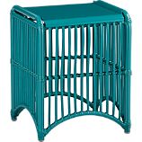 Kruger Harbor Blue Side Table
