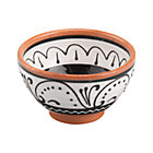 Las Ramblas Black and White Bowl.