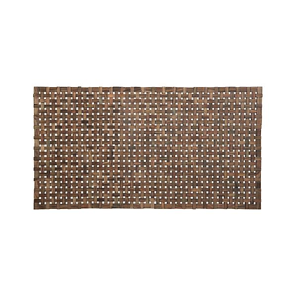 LatticeWoodenMatS10