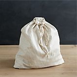 Laundry Bag with Ticking
