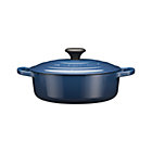 Le Creuset® Wide Round Ink French Oven with Lid. 3.5 qt.