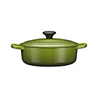 Le Creuset® Wide Round Spinach French Oven with Lid. 3.5 qt.