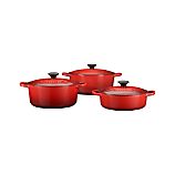 Le Creuset® Cherry French Ovens with Lids