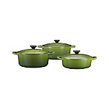 Le Creuset® Round Spinach French Ovens with Lids