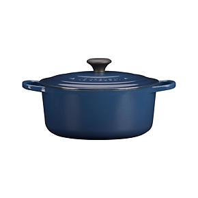 Le Creuset® 5.5 qt. Round Ink French Oven with Lid