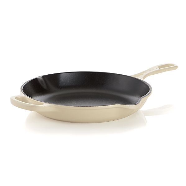 Le Creuset ® Signature 10" Cream Skillet Crate and Barrel