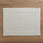 Leela Silver Placemat.