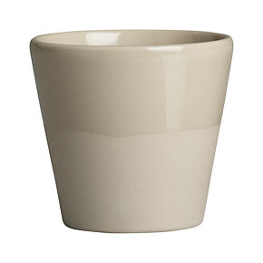 Leone Grey Double Espresso Cup