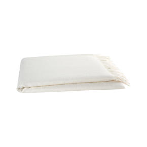 Lima Alpaca Ivory Throw