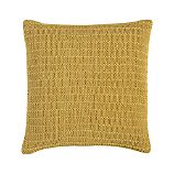 Linen Knit Gold 18" Pillow