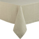 Linen Natural Tablecloth.