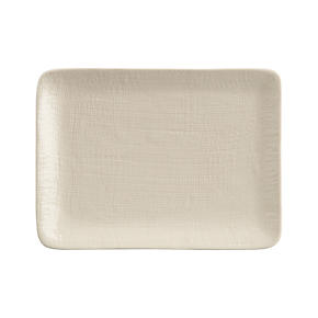 Linen Rectangle Appetizer Plate