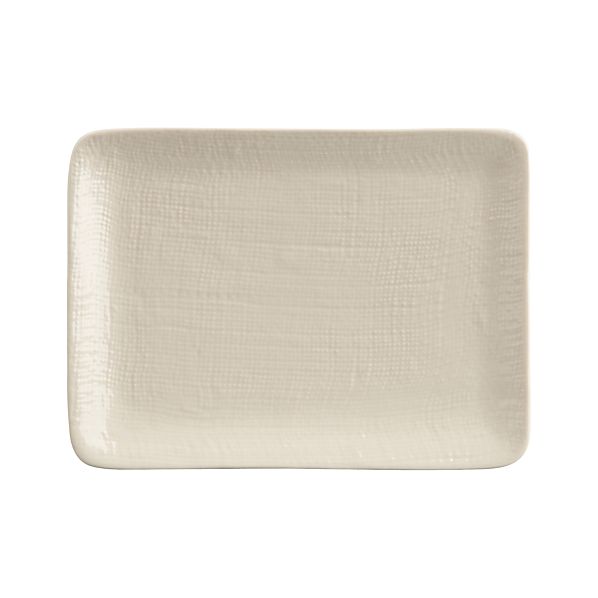 LinenRectAppPlateF12