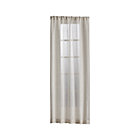 Natural Linen Sheer Curtain Panel.