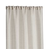 Linen Sheer Natural Curtain Panels