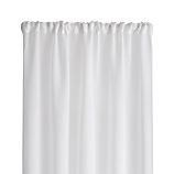 Linen Sheer White Curtain Panels