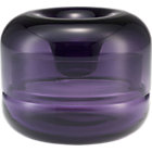 Marimekko Loistava Lilac Candleholder. 4.5"dia.x3.5"H