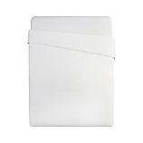 Loren White Full/Queen Coverlet