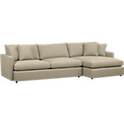 Lounge 2-Piece Sectional Sofa (Left Arm Sofa, Right Arm Chaise)