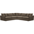 Lounge 3-Piece Sectional Sofa (Left Arm Sofa, Corner, Right Arm Sofa)