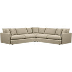 Lounge 3-Piece Sectional Sofa (Left Arm Sofa, Corner, Right Arm Sofa)