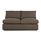 Lounge II Armless Sectional Loveseat