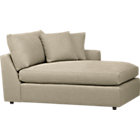 Lounge Right Arm Sectional Chaise