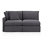 Slipcover Only for Lounge Left Arm Sectional Apartment Sofa