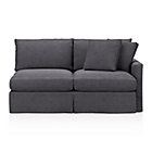 Slipcover Only for Lounge Right Arm Sectional Apartment Sofa