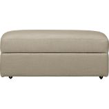 Lounge Ottoman and a Half with Casters