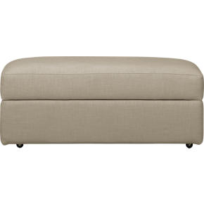 Lounge Storage Ottoman with Casters