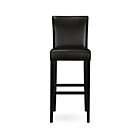 Lowe Onyx 30" Leather Barstool.